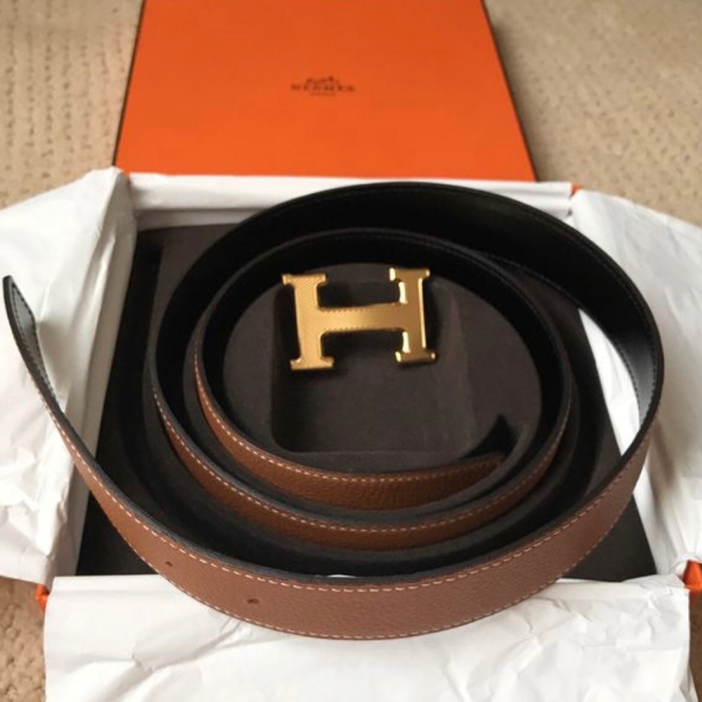 Brand new Hermès men’s belt